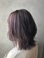 ヘアサロンM 新宿&nbsp;外ハネボブ/アッシュブラウン/ネオウルフ/デザインカラー