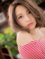 カバーヘア ブリス 上尾西口店(COVER HAIR bliss) ■アンニュイかき上げワンレンボブ14-22★上尾10代20代30代