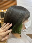 アッシュ×ライムグリーン☆