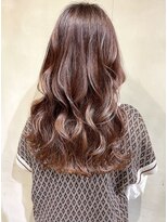 シェノン 梅田(CHAINON)&nbsp;白髪染め×ピンクベージュ♪/梅田/イルミナ