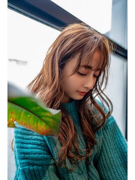 オースティン 登戸向ケ丘遊園(AUSTIN) 前髪かき上げイメチェンイヤリングカラーラベンダーカラーくびれ