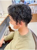 かきあげスパイラルパーマ《横浜》