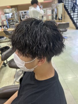 ゼスト 吉祥寺店(ZEST) ツイストスパイラル 刈り上げ メンズマッシュ