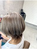 ハイライト×グレージュ