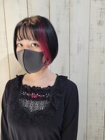 エスポワール 北習志野店(ESPOIR)&nbsp;ピンクアクセント☆ショートボブ