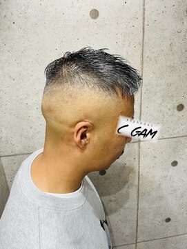 アルファベットシーガム(C gam) high SKIN FADE　ハイスキンフェード