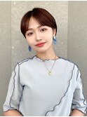 ショート×顔周り×美髪×前髪×イメチェン×耳かけ×マッシュ