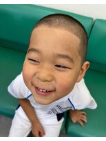 ヘアーサロンサトウ&nbsp;キッズスタイル ＃平井＃理容室＃バーバー＃メンズ