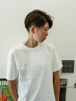 クラスコウベ 三宮店(Krass kobe)&nbsp;顔型別ヘアスタイル特集刈り上げスタイル【上野　竜司】