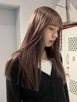 スリー(three)&nbsp;pink brown