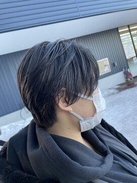 ウィールールピヴォクロス(WE RULE pivot cross) ボーイッシュセンター分け