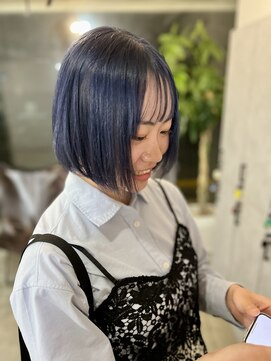 レーベル(LABEL) 【ツヤツヤブルー】