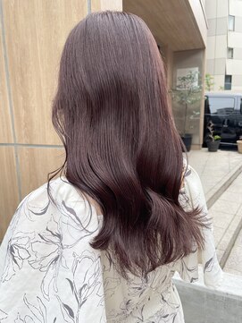 ヘアーメイクオズ(hair make O/S) 《kaito》ブリーチなし ピンクラベンダー ピンクブラウン
