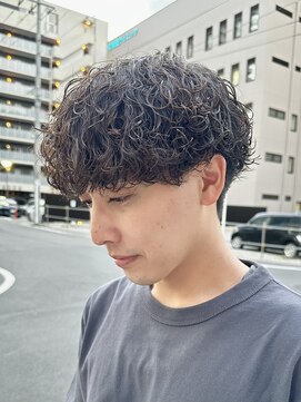 オーガニック アトリエ 大宮(organic+atelier) 波巻きスパイラルパーマメンズマッシュツイストスパイラルパーマ