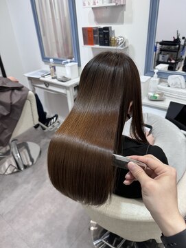 リック(lic) 【吉祥寺lic/近藤】髪質改善カラー+髪質改善縮毛矯正で艶髪に