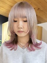 キラ 原宿(KILLA) デザインカラー/レイヤーカット/ウェットヘア/韓国/ダブルカラー