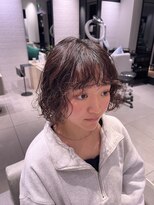 デジタルパーマボブ