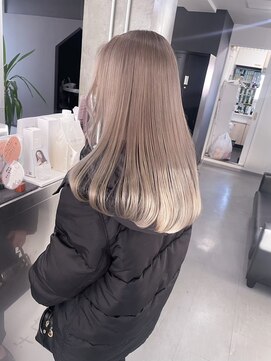 キング 高槻(K!ng) 縮毛矯正髪質改善ハイライトレイヤーカット高槻美容室エクステ