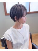 丸みショートボブ