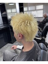 ボルド(MEN'S HAIR SALON BORDO)&nbsp;スパイキーショート×抜きっぱなし