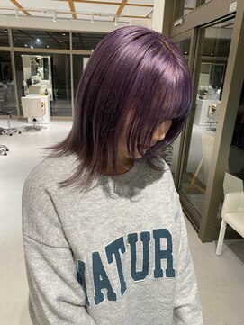 コト 福井大和田店(coto) ペールラベンダー　福井美容室