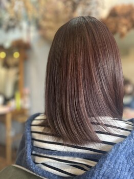 ヘアーサロン アンズの写真/《ヘナ取扱》髪や頭皮を考え、ダメージを最小限にした白髪染め＆白髪ぼかし方法をご用意！