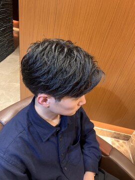 ヘアモード キクチ 銀座店 銀座　理容室　ナチュラルツーブロック