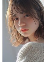 ラナ 新宿(lana)&nbsp;こなれミディアム/レイヤーカット/顔まわり【lana hair 新宿】