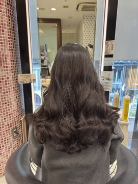 アピッシュ ギンザ(apish ginza) ロングパーマ/デジタルパーマロング/コテ巻きパーマ/韓国ヘア