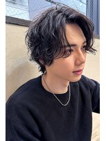 トルネード(TORNADO)&nbsp;外国人風無造作ミディアムパーマ　n2.7