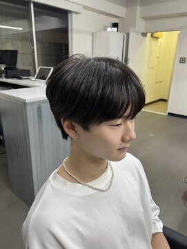 プルーブトウキョウ 渋谷(PROVE TOKYO) シースルー毛流マッシュ