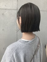 アスティブランシュ(Asti blanche)&nbsp;ミニボブ_ブリーチなし_透明感カラー_超音波トリートメント