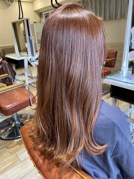 ネオリーブサイン 大森店(Neolive sign) 暗めアプリコットカラー