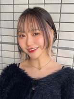 ロンドヴァリー 渋谷店(Lond vallee)&nbsp;インナーカラーホワイトベージュフェイスフレーミング