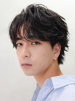 エリマ 横浜西口(elima) 横浜西口センターパートニュアンスパーマフェザーショート緩め