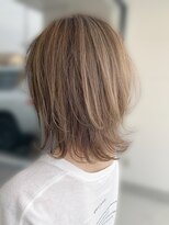 アース 天満橋店(HAIR & MAKE EARTH)&nbsp;冬のツヤ髪◎ココアベージュ×レイヤーウルフ