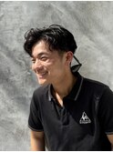 【JILI】センターパート ルーズパーマ ◆佐々木