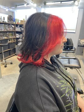 リコモ 上野御徒町(LikkleMore) ボブウルフ　レイヤーカット/ウルフ/上野/上野御徒町/御徒町/