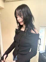 オーパスバイアンブルリュクス 池袋(Opus by ambleluxe)&nbsp;シャギーカット/ハッシュカット/チャコールグレー