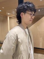 シーア(ciia)&nbsp;マレットヘア ニュアンスパーマ 刈り上げない メンズパーマ