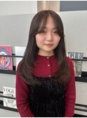 レイヤー×アッシュブラウン