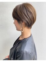 トリート 南行徳本店(TREAT)&nbsp;ショート×オリーブベージュ