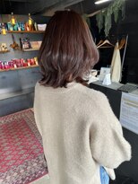 リンダイーロ(Linda Hiro) 【札幌円山】ミディアムレイヤー/アンバーブラウン/似合わせ