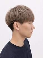 オルタナティブパレード(Alternative Parade) ミルクティーカラー マッシュカット ブリーチ ダブルカラーmen's