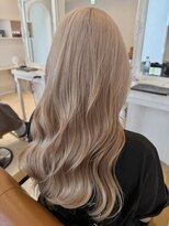 ヘアーサロン リアン 熊谷2号店(hair salon Rien)&nbsp;ホワイトブロンド
