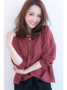 アリスバイアフロート 自由が丘(ALICe by AFLOAT) ミックスカールセミディ（ワイドバングくびれミディモーブカラー