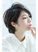 【Rire-リル銀座-】美シルエット小顔耳かけショートボブ☆