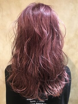 ウム(UMM) シースルーカラーピンクラベンダー