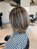 アディクト 綾瀬(ADDICT)&nbsp;【ADDICT YuuYa】セカンドバレイヤージュ_ミルクティーホワイト