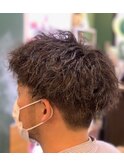 ツイストパーマで簡単スタイリング武蔵新城美容室EGO松波光男